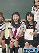 Tokyo school girls ejaculate class